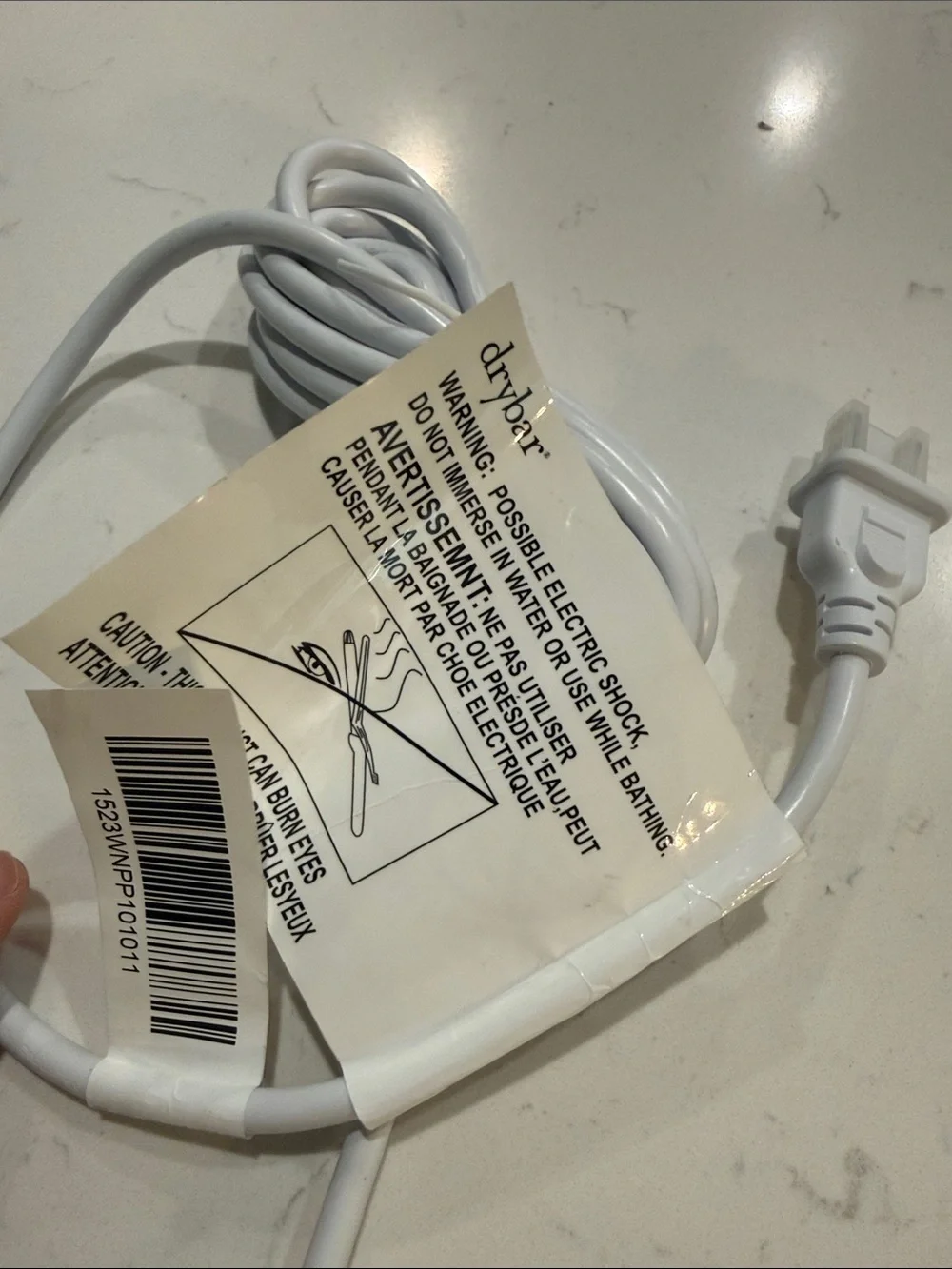 Dry bar reserve vibrating flattening iron - NEW never used